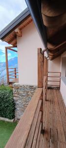 Balkón nebo terasa v ubytování Bellavistabellano Home relax Varenna Lake Vacation