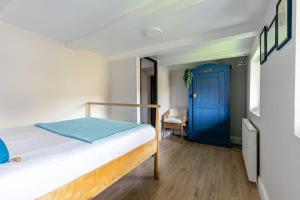 Postel nebo postele na pokoji v ubytování Gîte de l'étoile Achenheim 3 chambres - jacuzzi