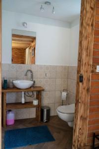 Ванная комната в Zielony Domek/Green House