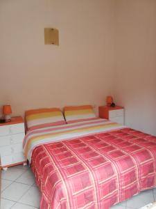 Postel nebo postele na pokoji v ubytování Casa Solaria Villetta singola panoramicissima