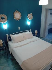 A bed or beds in a room at spyridoula studio