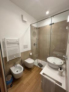 Koupelna v ubytování Palazzo Metropolis