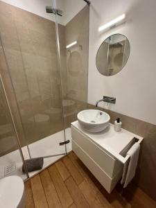Koupelna v ubytování Palazzo Metropolis