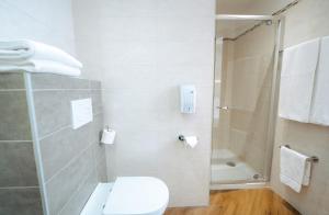 Koupelna v ubytování Hotel Everest
