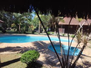 Kolam renang di atau dekat dengan Solar dos Anjos Mairiporã SP