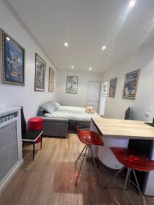 Гостиная зона в Charmant studio alle porte di Monte-Carlo +7 фотографий