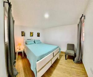 Postel nebo postele na pokoji v ubytování Villa Tortuga Constanza