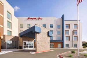 a rendering of the front of a holiday inn hotel at Home2 Suites By Hilton Clovis in Clovis