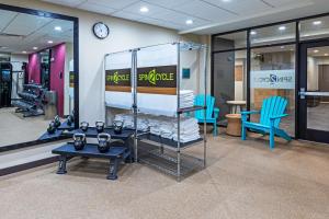 Fitness centrum a/nebo fitness zařízení v ubytování Home2 Suites By Hilton Weatherford