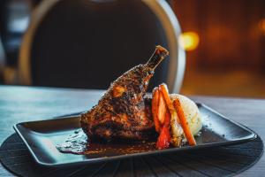 酒店内部或周边提供的食物
