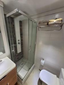Kúpeľňa v ubytovaní Moderno y Minimalista en Ciudad Vieja Montevideo