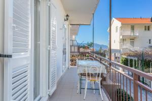 Balkón nebo terasa v ubytování Apartment Podaca 2783c
