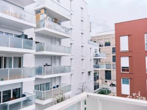 Bygningen som lejligheden ligger i