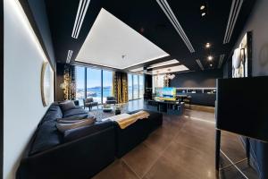 Posezení v ubytování Villa Geba Boutique Hotel