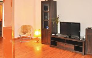 TV/trung tâm giải trí tại Amazing Apartment In Burg Stargard With Kitchen