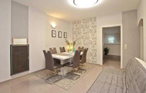 a dining room with a table and chairs at Beautiful Home In Woldegk With Kitchen in Woldegk