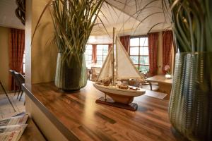 Posezení v ubytování WannerHus Hotel