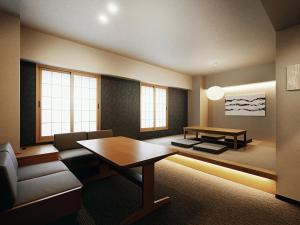Istumisnurk majutusasutuses MIMARU Tokyo Station East