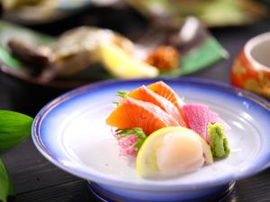 Matur á eða í nágrenni ryokan-hótelanna