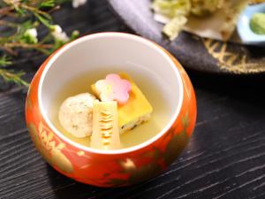 Matur á eða í nágrenni ryokan-hótelanna