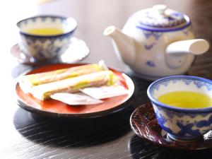 Matur á eða í nágrenni ryokan-hótelanna