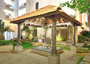 Zahrada ubytování Entire 3 BHK Corporate Service Apartment Manyata Tech Park Hebbal