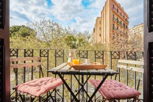 Balkón alebo terasa v ubytovaní BBarcelona Sagrada Familia Garden Apartment