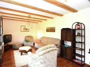 A seating area at Nice apartment in Allrode with private terrace