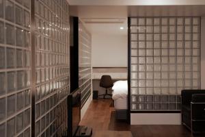 Χώρος καθιστικού στο Kameya Hotel