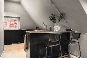 Virtuvė arba virtuvėlė apgyvendinimo įstaigoje Dinbnb Apartments I 350m to Bryggen I Renovated 2023 I Quiet Top Apart