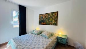 Postel nebo postele na pokoji v ubytování Appartement Cocody 41 LUMIO