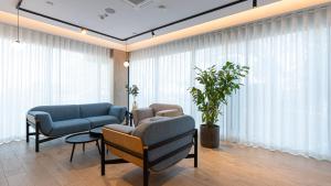 Posezení v ubytování Umi Hotel Sopot