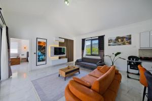 A television and/or entertainment centre at villa emir 2