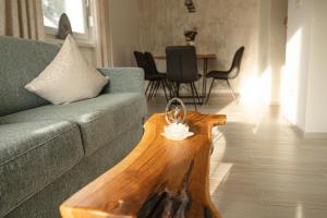 Posezení v ubytování Ferienwohnung Schönblick