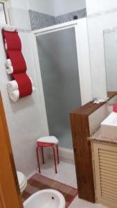 Koupelna v ubytování Ca'Mea
