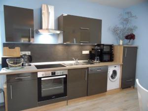 Cucina o angolo cottura di Apart Charmant Köthen