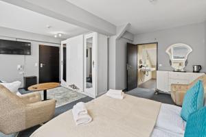 Część wypoczynkowa w obiekcie Hotel George Vienna