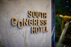Certifikát, hodnocení, plakát nebo jiný dokument vystavený v ubytování South Congress Hotel