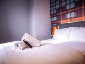 Letto o letti in una camera di easyHotel Dublin