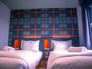Letto o letti in una camera di easyHotel Dublin
