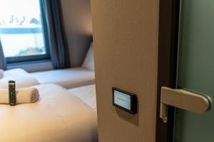 Letto o letti in una camera di easyHotel Dublin