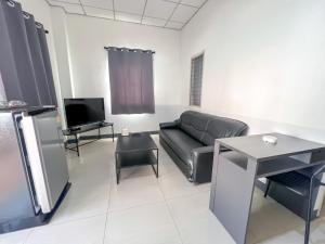 TV a/nebo společenská místnost v ubytování The Room Relax