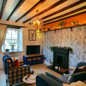 Et opholdsområde på Beatrice Cottage