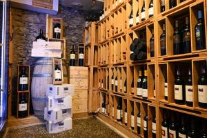 Nápoje v ubytování Locanda Orelli