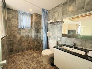 Vannituba majutusasutuses Ocean View Hall B&B