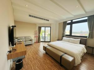 TV a/nebo společenská místnost v ubytování Ocean View Hall B&B + 25 fotografií