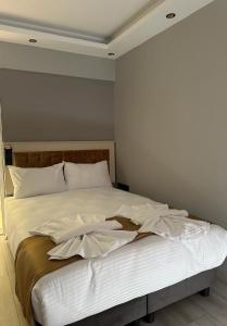 Postel nebo postele na pokoji v ubytování Sareban Hotel Istanbul