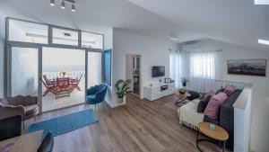 Posezení v ubytování Apartments Mariana