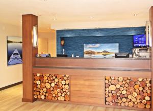 Vstupní hala nebo recepce v ubytování Accent Inns Kamloops + 37 fotografií