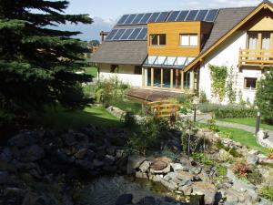 Zahrada ubytování Apartmán v Lesoparku
